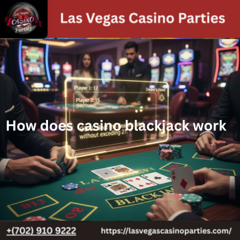 How does casino blackjack work?