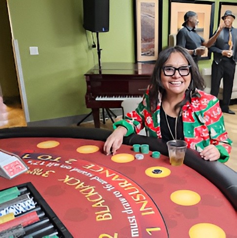 How Blackjack Table Rentals Add Friendly Competition to Parties